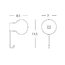 Magis Globo Wall Hooks by Enzo Mari