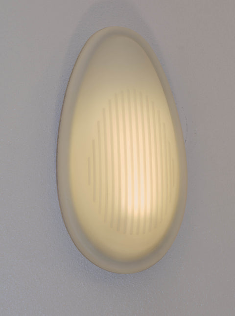 Arteluce Drop 1 Silicone Wall Light Green by Marc Sadler