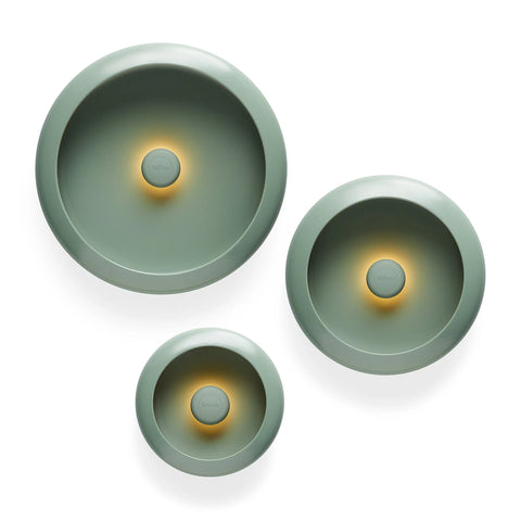 Fatboy Oloha TRIO Bowl Rechargeable Wall Light  sage green
