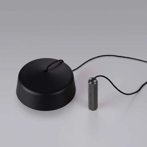 Buster and Punch Gun Metal Bathroom Pull Switch