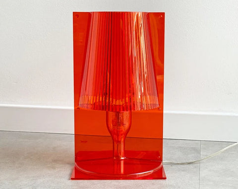 Kartell TAKE Table Light Transparent orange