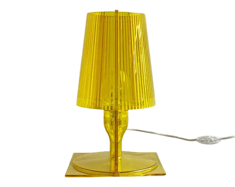 Kartell TAKE Table Light Transparent yellow