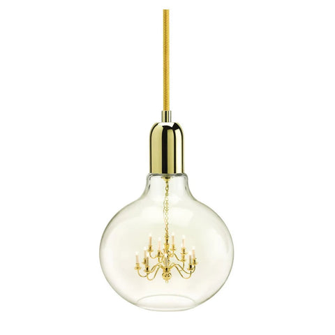 Mineheart Gold King Edison Pendant Light Ex Showroom