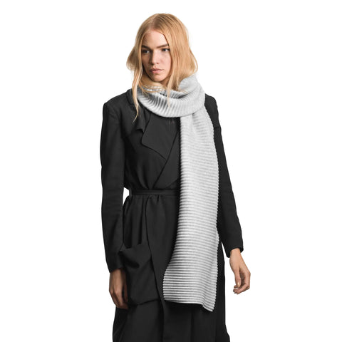 Design House Stockholm Pleece Scarf 200cm Light Grey
