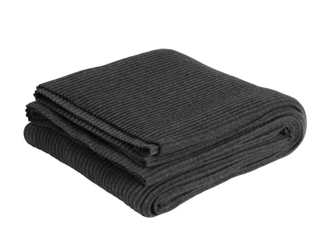 Design House Stockholm Pleece Throw Dark Grey