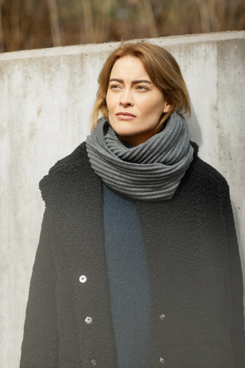 Design House Stockholm Pleece Snood Dark Grey