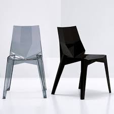 Bonaldo Poly Chair Smoke Grey by Karim Rashid