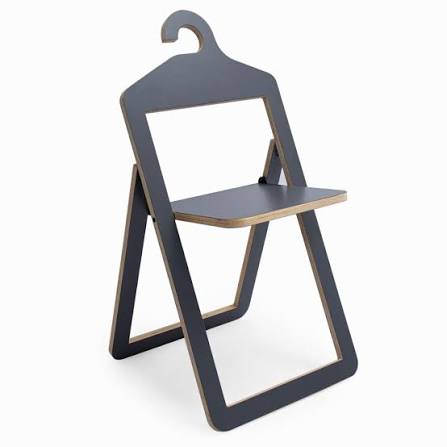 Umbra Shift Hanger Folding Chair Black