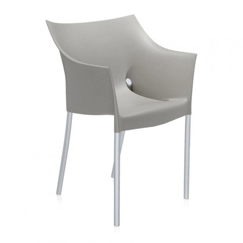 Kartell DR NO Armchair Grey by Philippe Starck Rare Colour