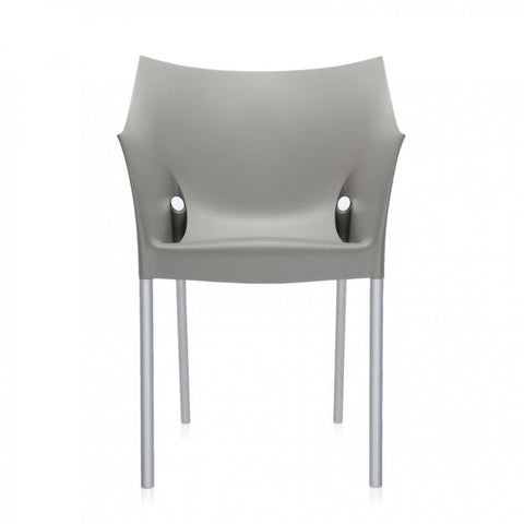 Kartell DR NO Armchair Grey by Philippe Starck Rare Colour