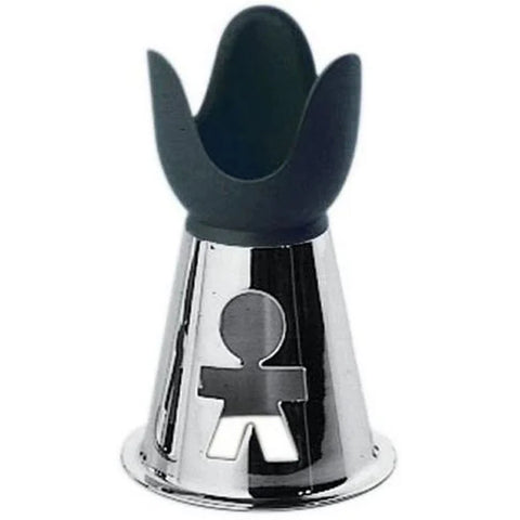 Alessi Girotondo Egg Cup Anthracite Ex Showroom Qty x1