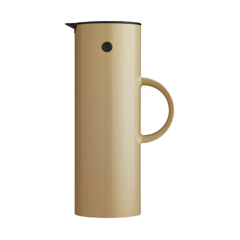 Stelton EM77 Vacuum Jug 1L Matt Sand