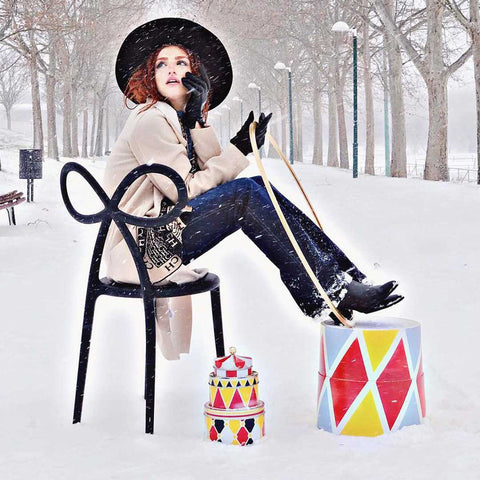 Qeeboo RIBBON Chair Black