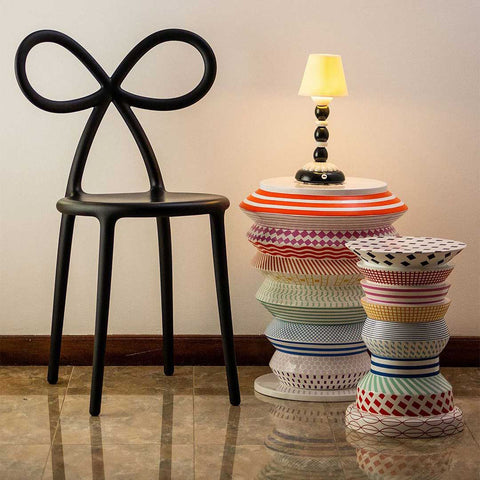 Qeeboo RIBBON Chair Black