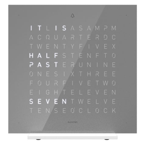 QLOCKTWO EARTH 13,5 Pure Early Grey Tea Table Clock