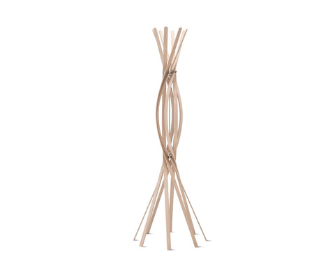 Horm TWIST Coat Stand whitened beech