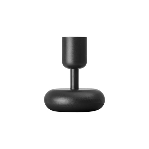 Iittala NAPPULA Candleholder 10cm dark grey