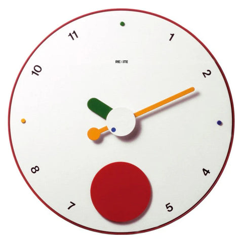 Rexite Contrattempo Pendulum Wall Clock White