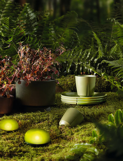 Rosendahl Soft Spot LED Light Olive Green 9cm