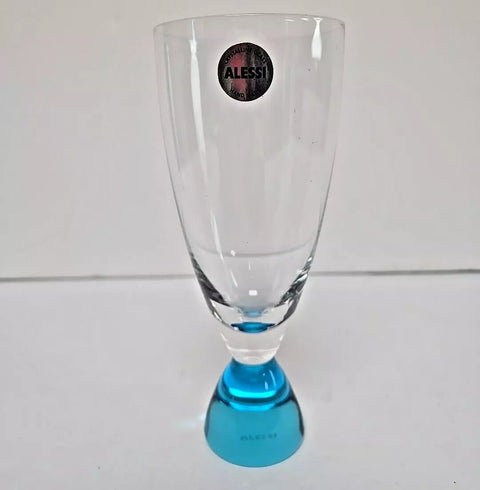 Alessi Din Don Blue Champagne Flute