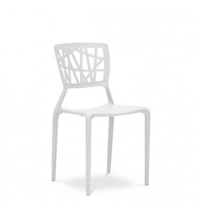 Bonaldo Viento Stackable Chair White 4pcs