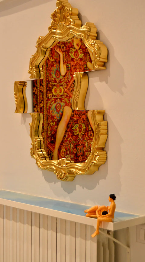 Seletti Tetris Wall Mirror