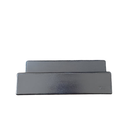 NavaDesign Saffiano Leather Desk Set Black 3pcs