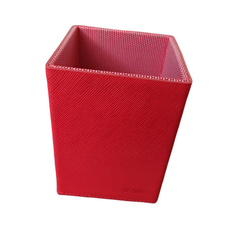 NavaDesign Saffiano Leather Desk Set Red 4 pcs