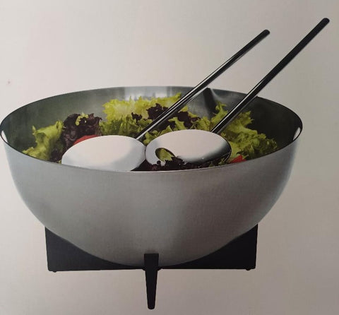 Herstal Salad Serving Bowl with servers set