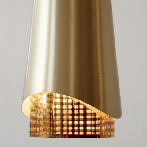 Menu UMANOFF Gold Pendant Light