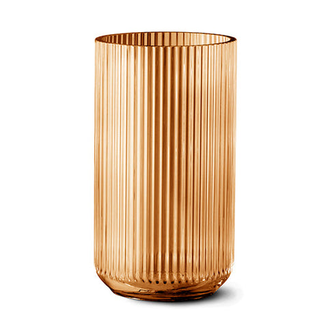 Lyngby Glass Vases Amber 25cm