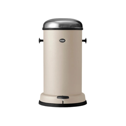 Vipp 15 Kitchen Pedal Bin Beige