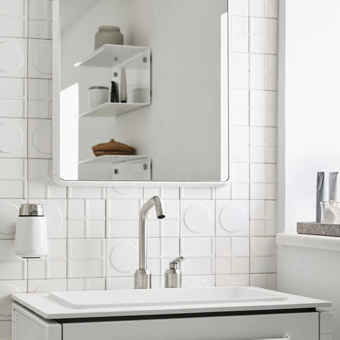 Vipp 911 Small Wall Mirror White Ex Showroom