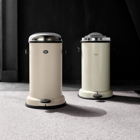 Vipp 15 Kitchen Pedal Bin Beige
