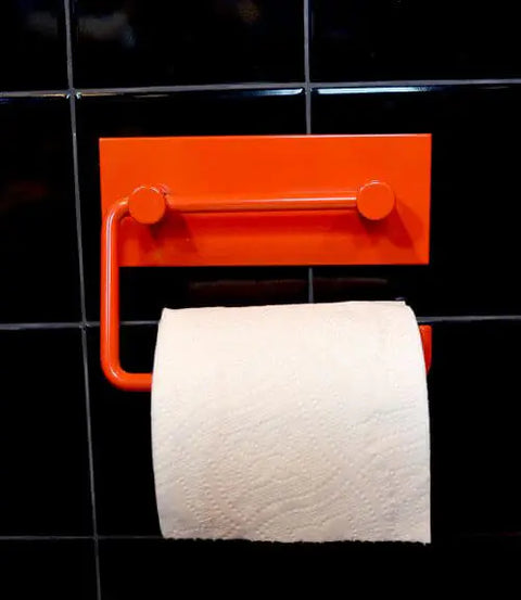 Vola T12-14 Toilet Roll Holder bright red