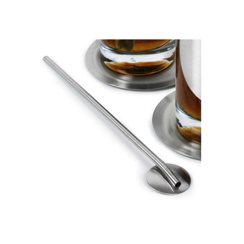 Menu Spoon Straws Stainless Steel 4 pcs