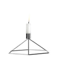 Menu Candle Holder Chrome POV