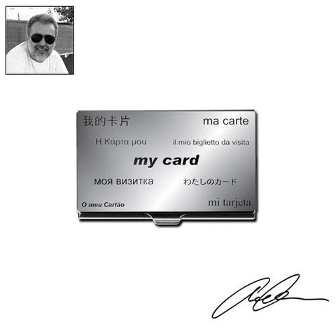 ACME Studio Business Card Case My Card Acid Etched | Panik Design