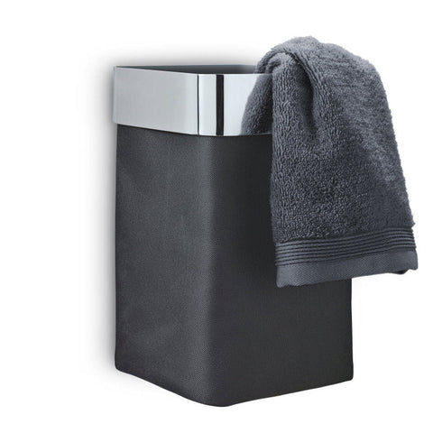 Blomus Guest Towel Basket Black | Panik Design