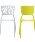 Bonaldo Viento Stackable Chair White (Set of 4) | Panik Design