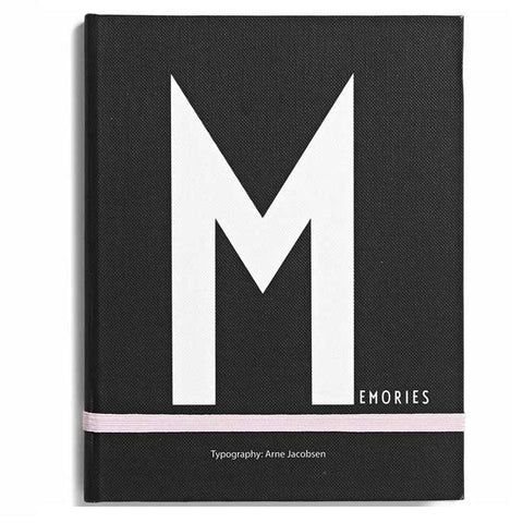 Design Letters Notebook M for Memories Arne Jacobsen | Panik Design