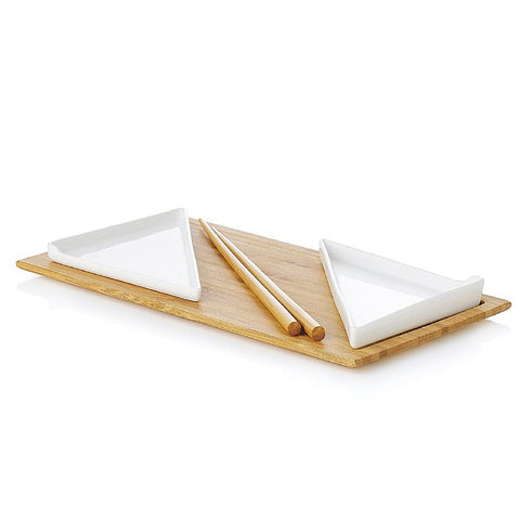 EGO Together - Sushi Board with 2 Bowl and Chopsticks | Panik Design
