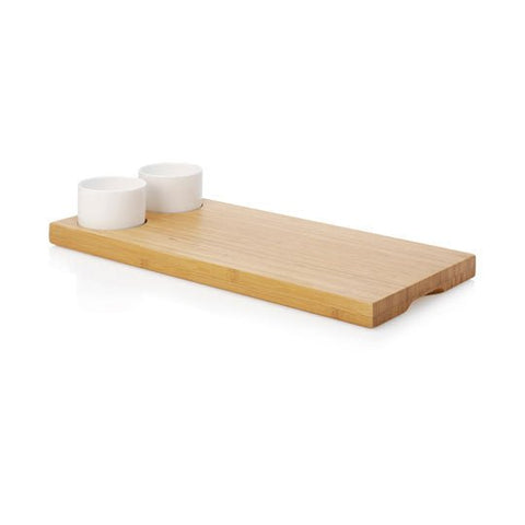 EGO Together - Tapas Board with Two Tall Bowls | Panik Design