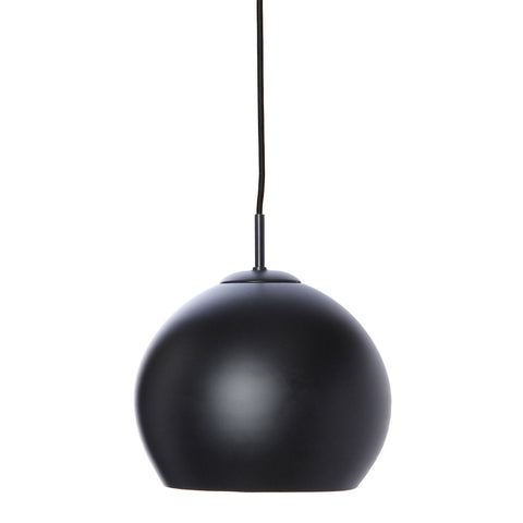 Frandsen Ball Pendant Light Matt Black 25cm