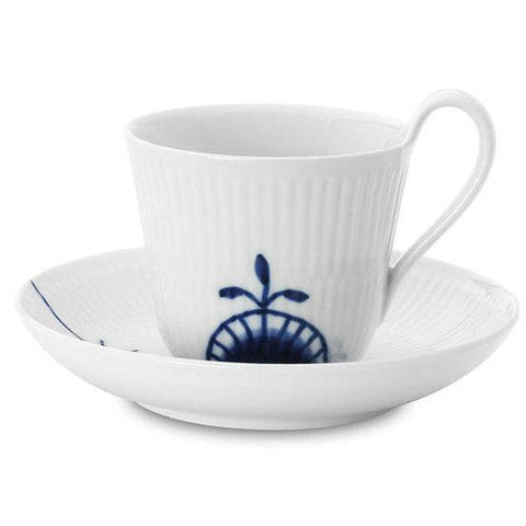 Royal Copenhagen Tea Cup & Saucer High Handle