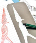 Valsecchi 1918 - Pinocchio Mino Letter Opener - Bookmark - Stencil